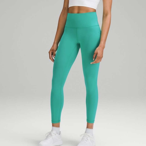 lululemon athletica Pants - Lululemon Wunder Train High-Rise Tight with Pockets 25" size 10 retails 128 NWT